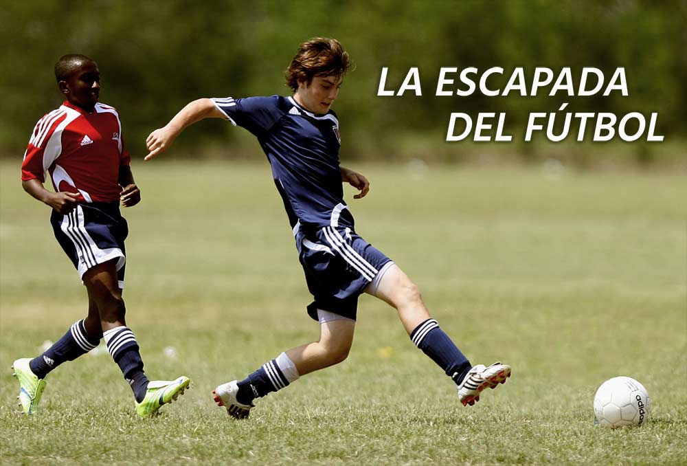 La escapada del fútbol